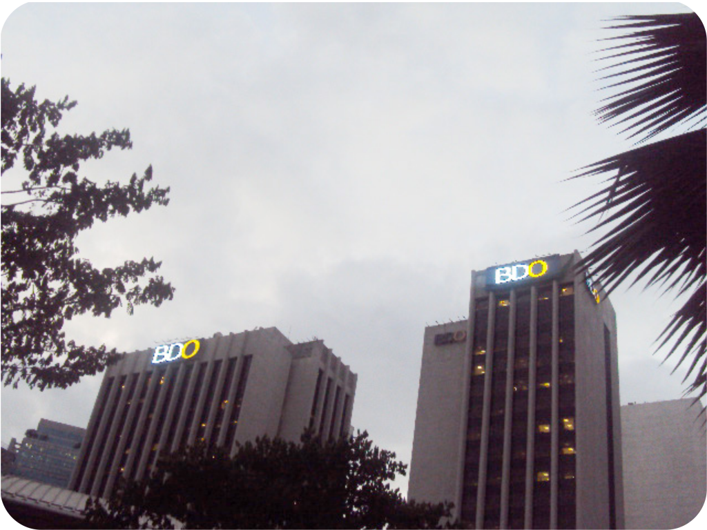 BDO Makati Sky Signage