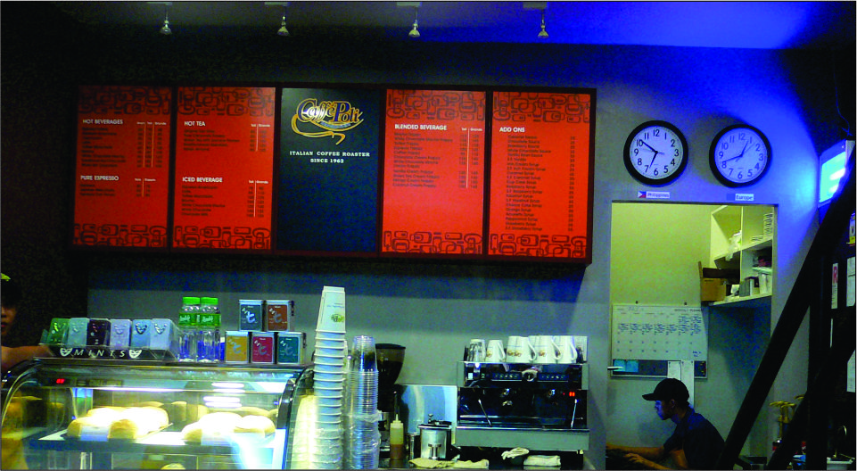 Menu Board